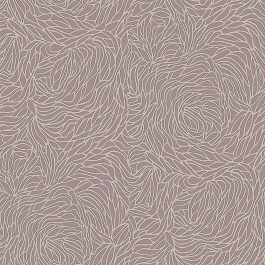 Метровые обои арт.28 007, коллекция Casual, бренд Milassa с растительным абстрактным рисунком с рельефной фактурой, обои для коридора